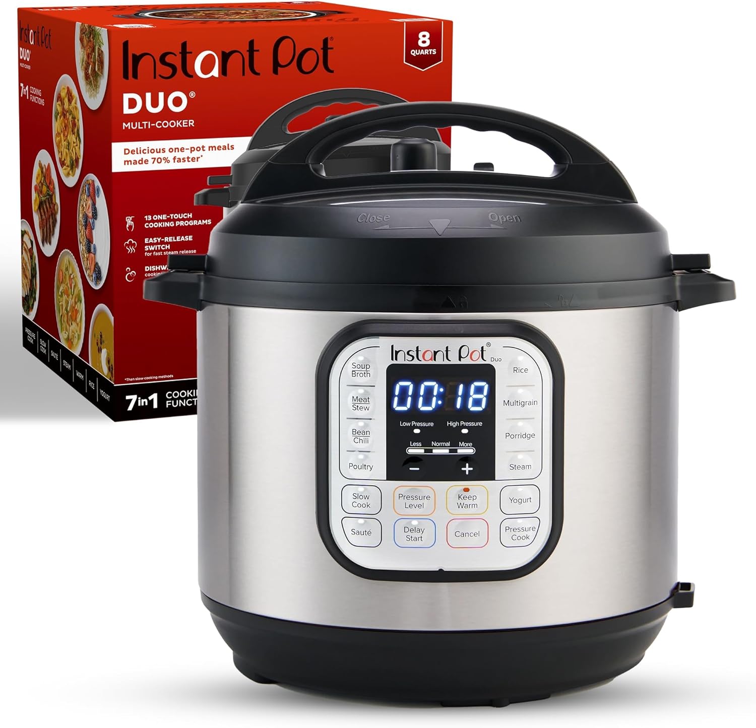 Instant Pot Duo Gourmet 電気圧力鍋 楽天市場】【 Instant Pot 】 インスタントポット 電気圧力鍋 DUO